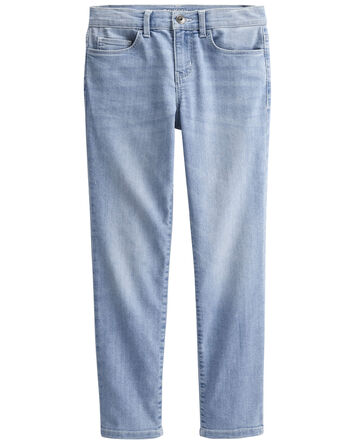 Kid Light Blue Wash Super Skinny-Leg Jeans, 