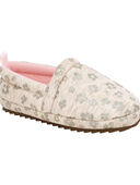 Tan - Leopard Slipper Shoes