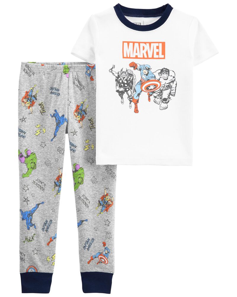 Toddler 2-Piece ©MARVEL100% Snug Fit Cotton Pajamas, image 1 of 2 slides