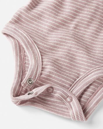 Baby Organic Cotton 2-Pack Bodysuits, 