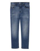Kid Medium Blue Wash Straight-Leg Jeans, image 1 of 7 slides