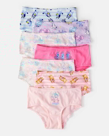 Girls 7-Pack Bluey™ Brief Underwear, 