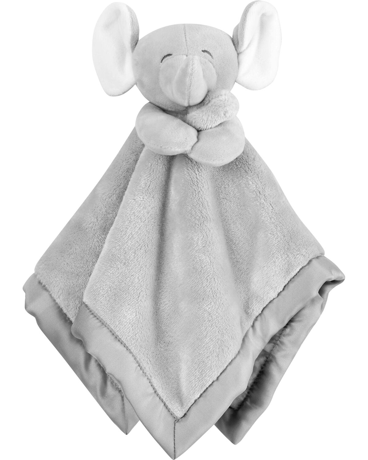 Carters Grey Baby Elephant Plush Lovey