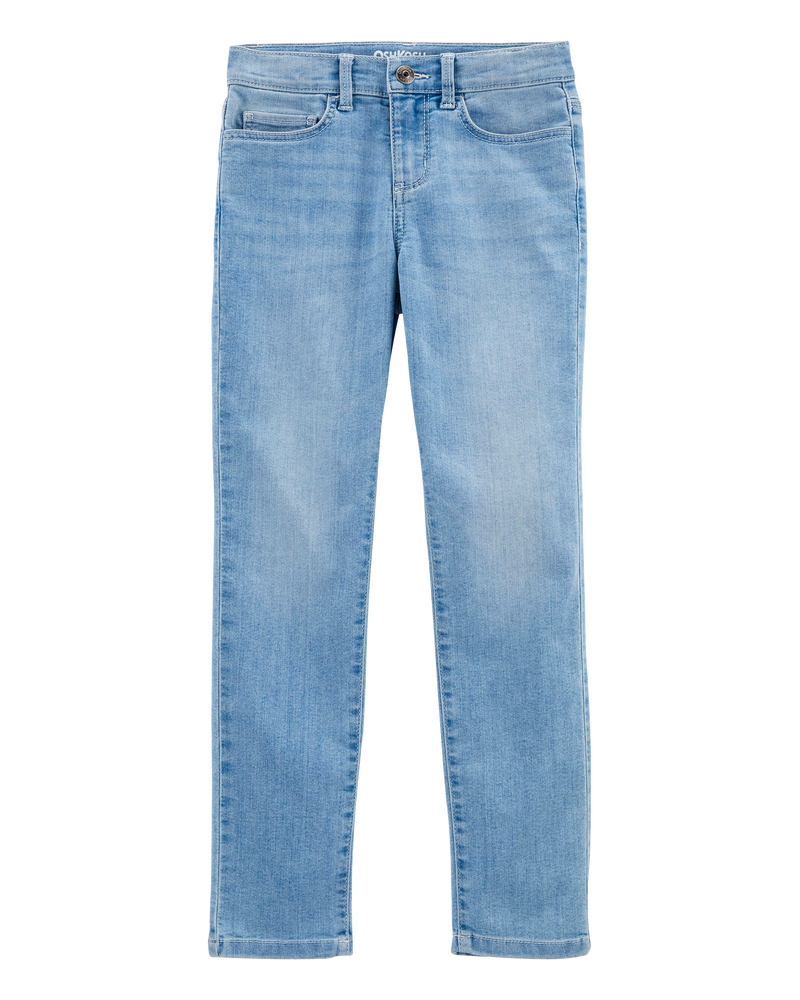 Kid Light Blue Wash Super Skinny-Leg Jeans, image 1 of 5 slides