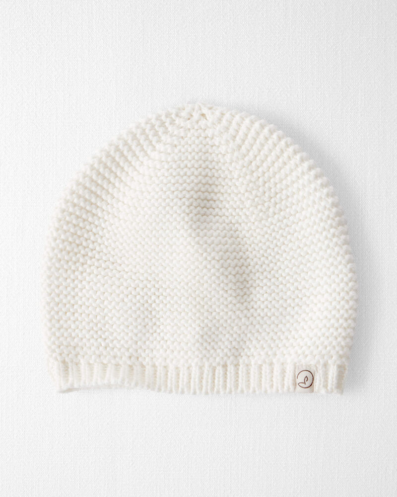 Baby Organic Cotton Sweater Knit Cap, image 1 of 4 slides