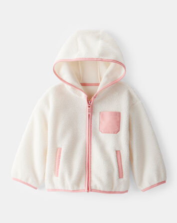 Toddler Sherpa Zip-Up Jacket, 