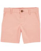 Baby Pastel Stretch Chino Shorts, image 1 of 3 slides