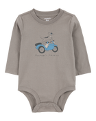 Baby Grandpa's Sidekick Long-Sleeve Bodysuit, image 1 of 3 slides