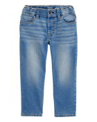 Toddler Medium Blue Wash Classic Jeans, image 1 of 4 slides