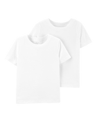 2-Pack Cotton Undershirts, image 1 of 3 slides