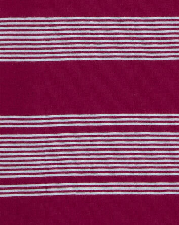 Striped Pocket Henley Tee, 