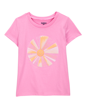 Toddler Sunshine Short-Sleeve Graphic Tee - Pink, 