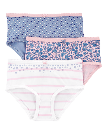3-Pack Stretch Brief Cotton Underwear, 