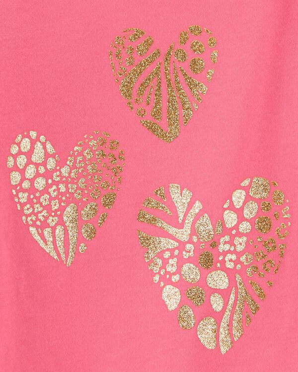 Pink Kid Heart Graphic Tee