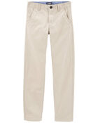 Kid Husky Fit Stretch Chino Pants, image 1 of 2 slides