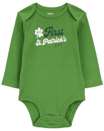 Baby First St. Patrick's Day Bodysuit, 