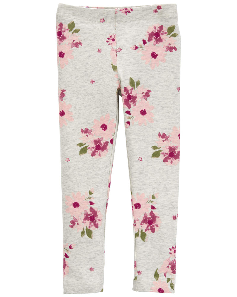 Toddler Floral Leggings, image 1 of 4 slides