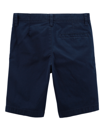 Kid Stretch Chino Uniform Shorts, 