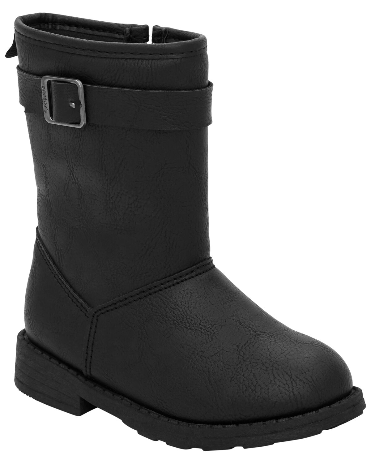 Black Kid Riding Boots
