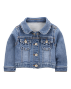 Baby Denim Jacket - Blue, image 1 of 3 slides
