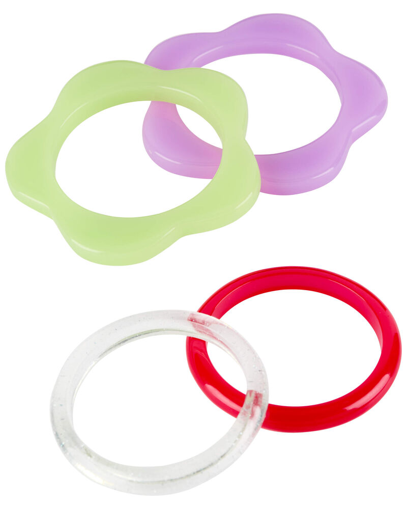 4-Pack Bangle Bracelets, image 1 of 1 slides