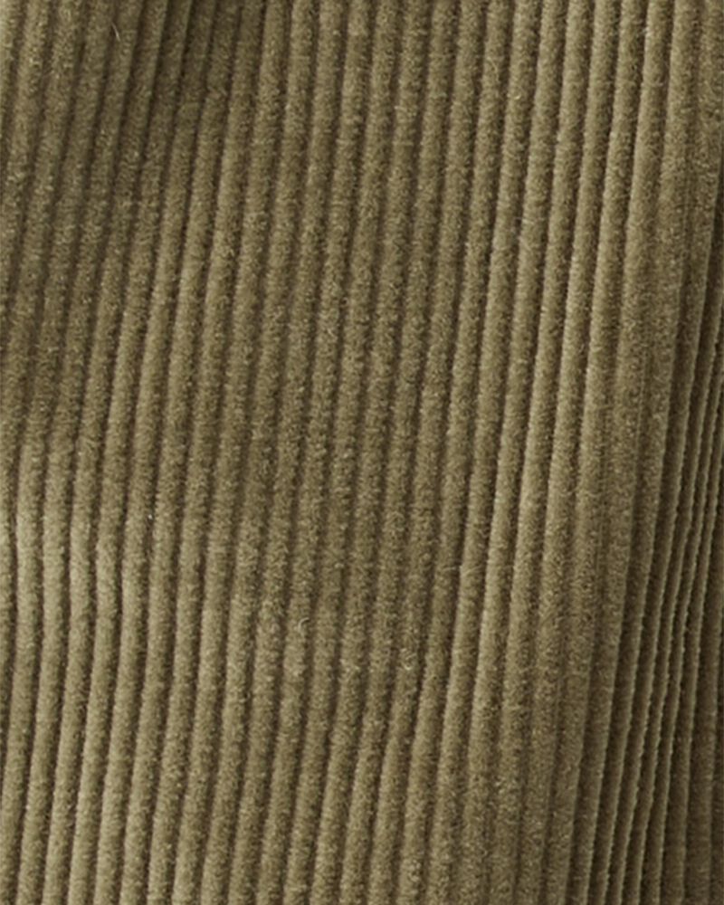 Toddler Organic Cotton Corduroy Button-Front Skirt, image 3 of 4 slides