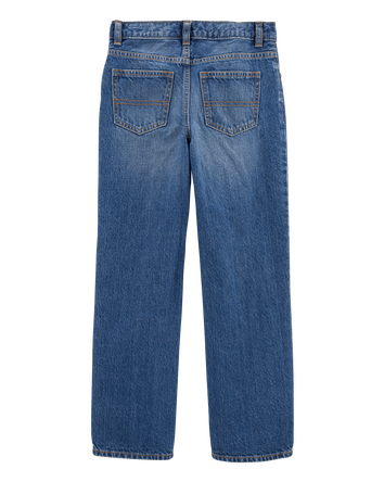Kid Medium Wash Boot-Cut Jeans, 