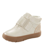  Every Step® First Walker Sparkle High-Top Boots - Silver, image 6 of 7 slides