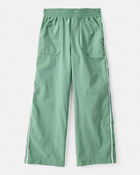 Girls Woven Active Pants - Green, image 1 of 5 slides