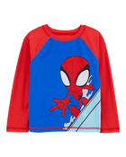 Toddler 2-Piece Spider-Man Rashguard & Swim Trunk Set, image 2 of 6 slides