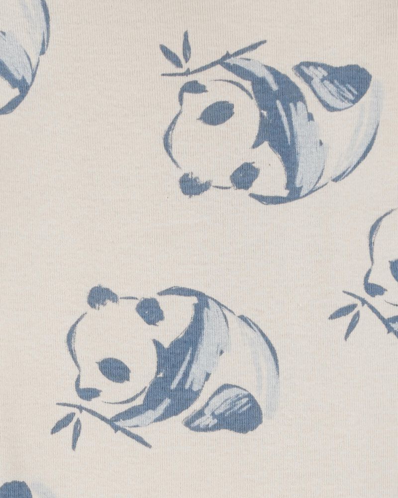 Baby 9-Piece Panda Print Bodysuits & Pants Set, image 7 of 8 slides