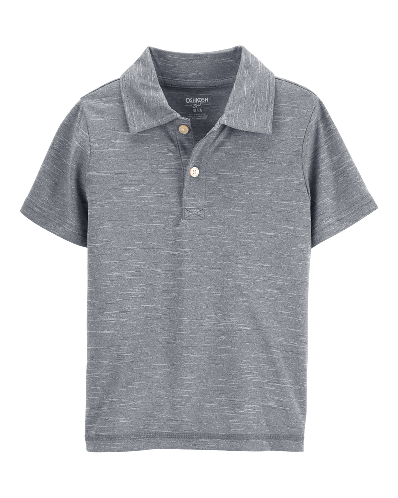 Toddler 3-Pack Active Mesh Uniform Polos in Moisture Wicking BeCool™ Fabric, image 3 of 3 slides