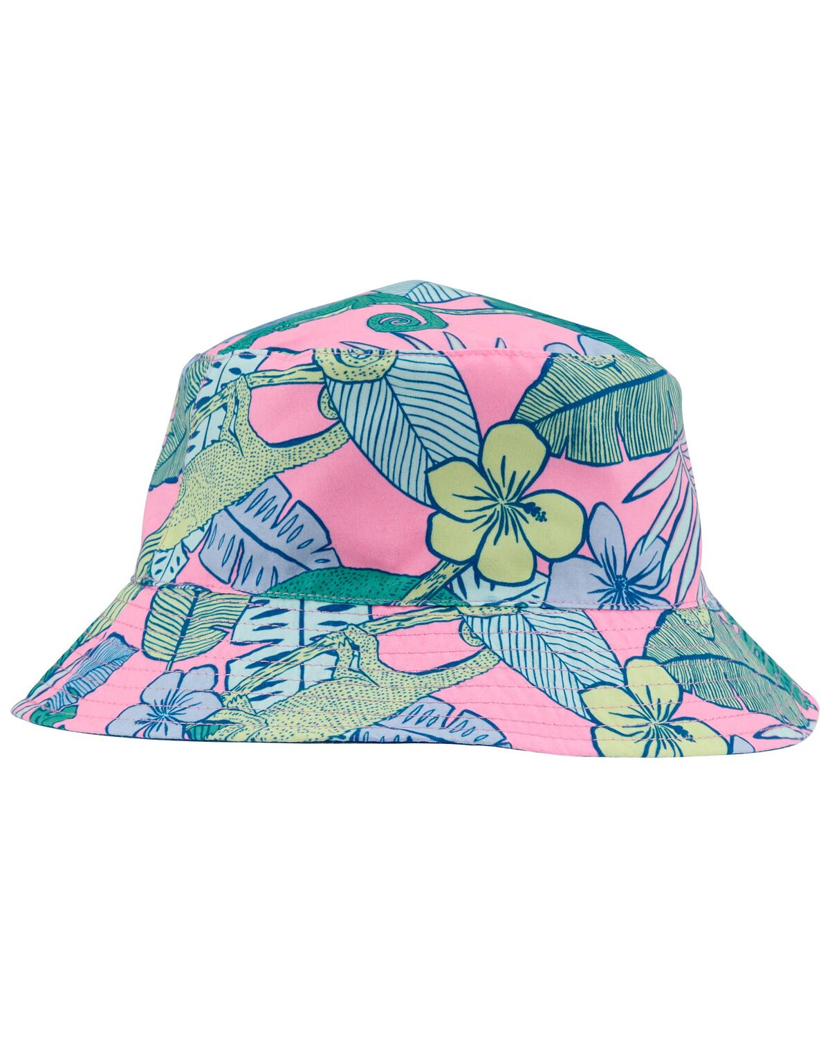 Multi Toddler Floral Reversible Bucket Hat