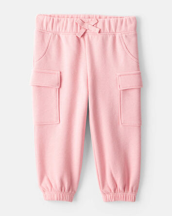Baby Girl 2-Piece Ballet Long-Sleeve Hoodie & Pant Set - Pink, 