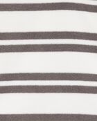 Toddler 2-Piece Striped Fleece Pullover & Pant Set, image 2 of 3 slides