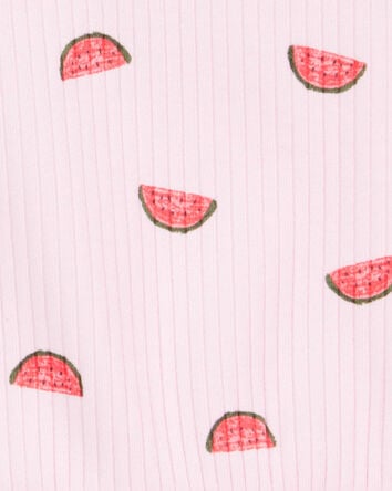 Toddler 2-Piece Watermelon Tank & Short Set - Pink, 