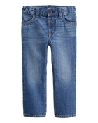 Baby Medium Blue Wash Boot-Cut Jeans, image 1 of 4 slides