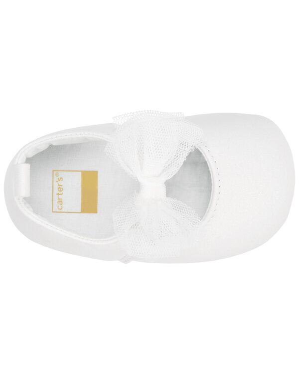 White Baby Soft Sole Mary Jane