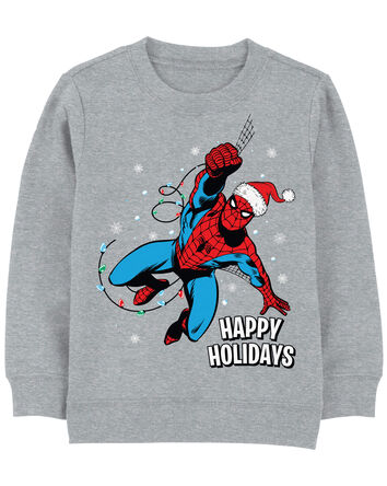 Kid Spider-Man Christmas Pullover, 