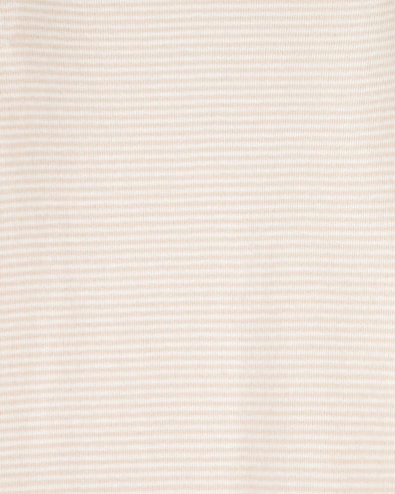 Baby 2-Pack Sleeper Gowns - Ivory/Tan, image 4 of 5 slides