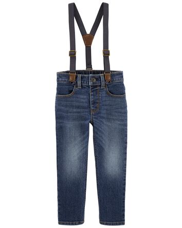 Toddler Favorite: Stretch Denim Suspenders, 