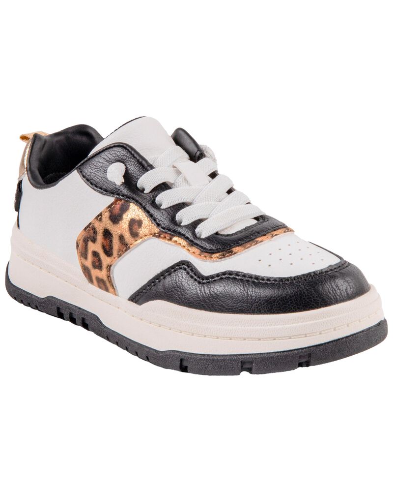 Kid Cheetah Slip-On Fashion Sneakers, image 1 of 7 slides