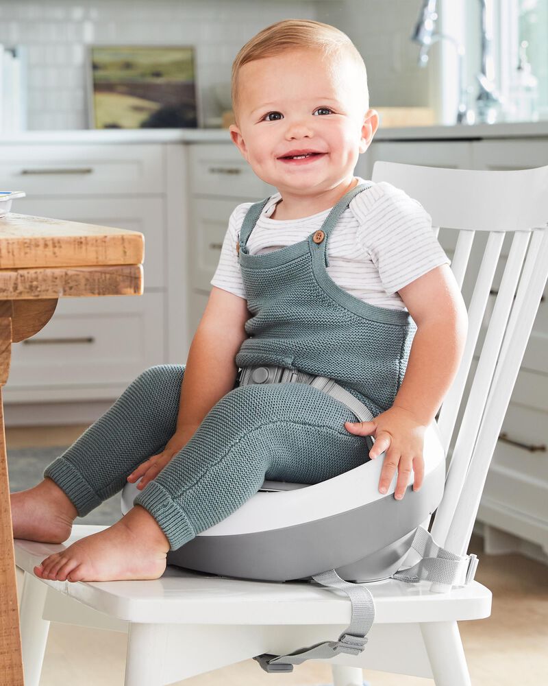 Sleek Seat Booster - Grey/White, image 10 of 11 slides