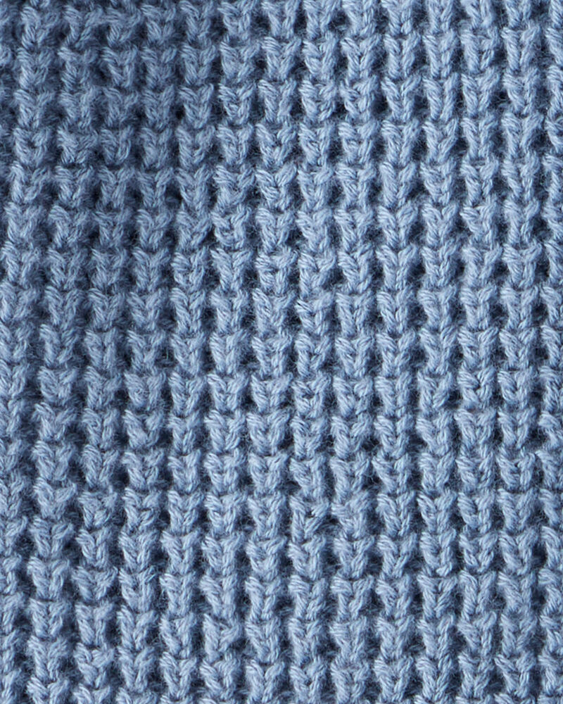 Baby Hooded Cotton Cardigan, image 2 of 3 slides