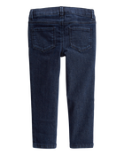 Toddler Dark Blue Wash Skinny-Leg Jeans, image 2 of 5 slides