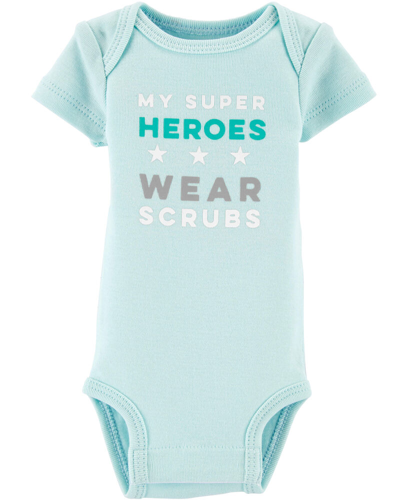 Baby Preemie Super Hero Bodysuit, image 1 of 4 slides