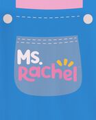 Toddler Ms. Rachel Short Sleeve Graphic Tee - Pink/Blue, image 2 of 2 slides