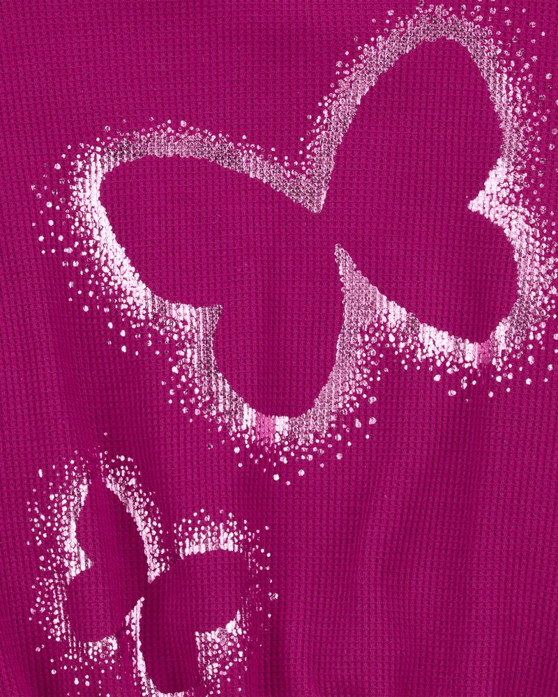 Toddler Shine Like A Star Metallic Thermal Top, image 3 of 4 slides