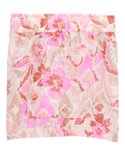Toddler Floral Print Drawstring Shorts - Pink, image 4 of 7 slides