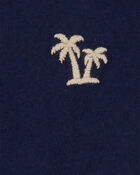 Baby Palm Tree Cotton Romper, image 2 of 2 slides